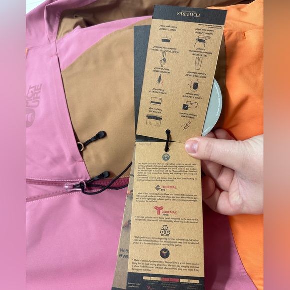 Picture Seen Jacket, women’s XS, cashmere rose, NWT - Picture 15 of 15